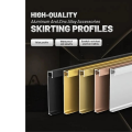 Aluminum connecting profiles for SPC/WPC wall panels — photos, appearance, details