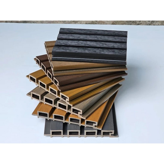 compuesto de madera y plástico WPC — Domis.pro compuesto de madera y plástico WPC — fotos, apariencia, detalles