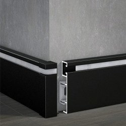 Angle extérieur — noir — 1 pièce