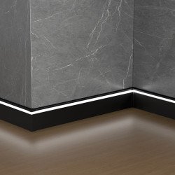 Angle extérieur — noir — 1 pièce