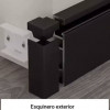 Inner corner — black — 1 piece