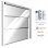 Guillotine automatic sliding frame glazing warm