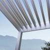 Commandez Protection solaire dans le jardin, gazebo avec stores réglables, 3 m x 3 m x 2,5 m Louvre Pergola LED - autoportante / automatique (blanc) aux prix d'usine