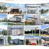 Fabryka do produkcji pergola po cenach producenta Zamów Pergola bioklimatyczna 4M x 3m x 2,5 M wolnostojąca, Pergola LED / automatyczna, Biała, ochrona przed słońcem i deszczem po cenach fabrycznych