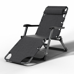 Folding lounge chair, chaise longue, office, dining room, bed for sleeping, beach, terrace,for relaxing, home, portable