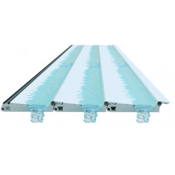 Modulair Wit tuinhuisje met jaloezieën 6m x 4m x 2,5 m Louvre Pergola LED-vrijstaande, automatische, roterende lamellen Modulair Wit tuinhuisje met jaloezieën 6m x 4m x 2,5 m Louvre Pergola LED-vrijstaande, automatische, roterende lamellen