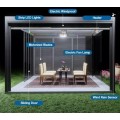 Accessories and accessories for pergolas