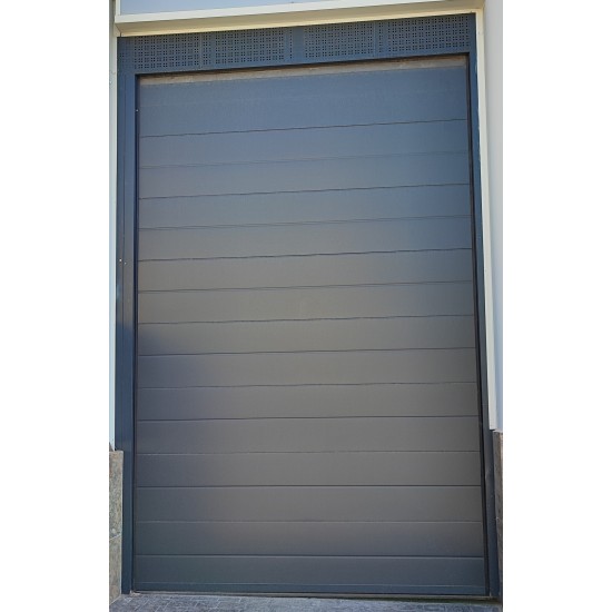 Buy Garage sectional doors made of aluminum sandwich panels at Factory Prices