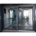 Buy Lifting and sliding door PVC Salamander 2900 x2500 mm, 44 mm double-glazed window 4/16/4/16/4, Color Aluminum Metbrush, Corredera Elevable HST at Factory Prices