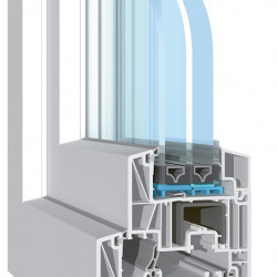 Salamander passivHaus_Fenster высокотехнологичный, легкий, устойчивый материал evoCore+