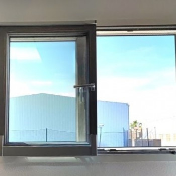 Ventana de elevación y corredera PVC 1800 x 1400 mm doble Acristalamiento 4/16/4