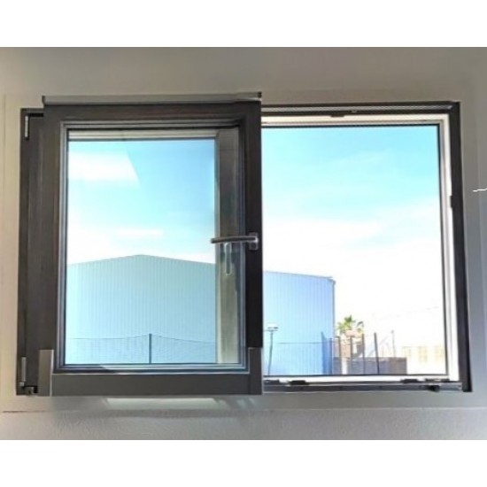 Buy Lifting and sliding PVC window 1800 x 1400 mm Double-glazed window 4/16/4 at Factory Prices