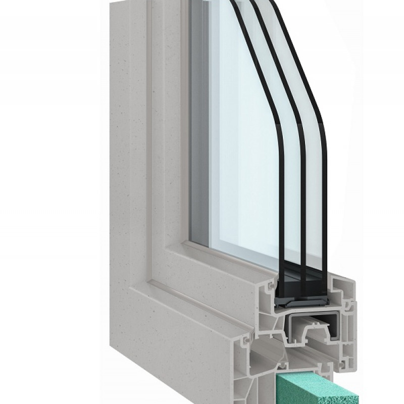 Usine de production de PVC / Structures en plastique renforcé à prix producteurs Commandez Profil Premium Line Greta®Fenster, fenêtres en métal-plastique Salamander aux prix d'usine