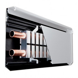 Domis Standard Watergedragen Wit Warmte Plint Montage Set 1m