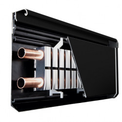 Dutch: Montagekit Domis Standard Waterverwarmde Plint, Zwart