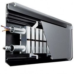  Grijze Elektrische Verwarmde Plint Domis Premier 