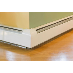 Domis Standard Watergedragen Wit Warmte Plint Montage Set 1m