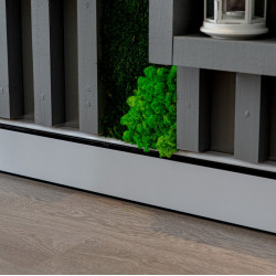 Domis Standard Watergedragen Grijs Warmte Plint Montage Set