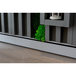 Domis Standard Watergedragen Grijs Warmte Plint Montage Set