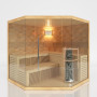   Sauna à Vapeur, Salle D Série avec Brique Culturelle 185x185x200 (4-5 personnes) 6KW