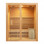 Home SPA Finland Traditionele Sauna Hemlock Massief Persoonlijk Gebruikte Droge Stoomsauna 150x100x200 (3-4 personen) 3KW sauna kachel & sauna steen