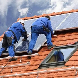 Basic installation Solar panel up to 150 liters