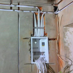 Installation of cable over 36 mm +50%, linear meter