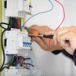 Installation of circuit breaker (pole), unit