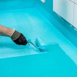 Waterproofing of the floor surface, m²