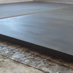 Floor screed with a thickness of more than 100mm, m².