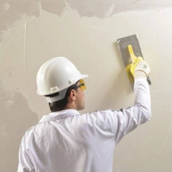 Sanding of putty for painting, m²/lin. ft.