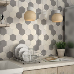 Installation of non-standard size tiles, m²