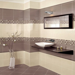 Installation of friezes, per meter