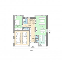Drawings. Expanded, m²