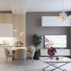 Living Room Design, m²