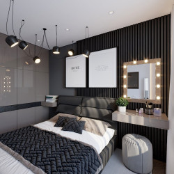 Bedroom design, m²