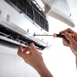 Disassembly of the indoor air conditioner unit, unit.