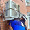 Instalación de la unidad exterior del sistema split, ud.