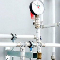 Installation of metal-plastic pipes for water supply Ø16-40, linear meter