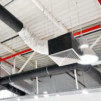 Installation de ventilateur avec une capacité de 2500 à 5000 m3/heure, pièce.