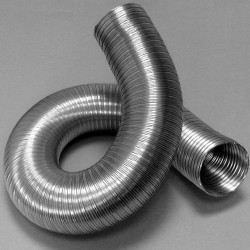 Installation von flexiblen Luftkanälen, pro laufendem Meter.