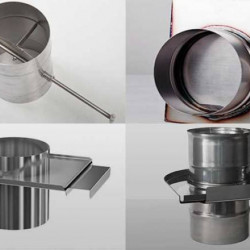 Price for installation of dampers and throttles, each.