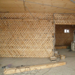 Dismantling of wooden partitions, m²