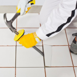 Tile removal, m²
