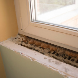 Dismantling of windowsills, m²