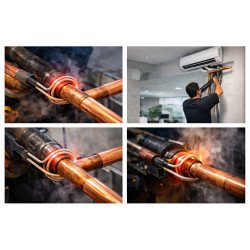  Монтаж без огня (безопасная технология) – системы VRV и кондиционирования