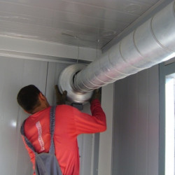 Montage von Kanalventilator bis 315 ø, Stück.