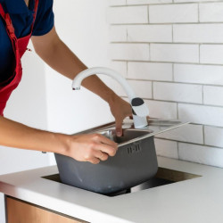 Sink installation, unit.