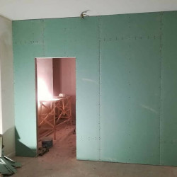 Montage von Standard-Gipskartonwänden, m²/m