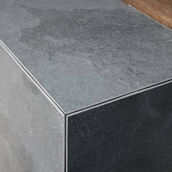 Cutting tiles at a 45-degree angle in external corner areas, lin. m.